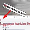 120 + Facebook Post Likes Proof
