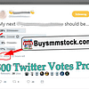 500 Twitter Vote Proof