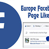 Buy Europe Facebook Page Likes