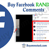 Buy Facebook RANDOM Comments