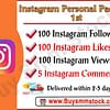 Buy Instagram Personal Package 1st