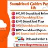 Buy Soundcloud Golden Package 4th
