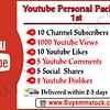 Buy Youtube Personal Package 1st