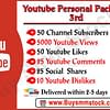 Buy Youtube Personal Package 3rd