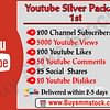 Buy Youtube Silver Package 1st