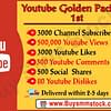 Buy Golden Youtube Package 1st