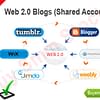 Web 2 0 blogs (Shared accounts)
