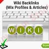 Wiki Backlinks Mix Profiles & Articles