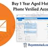 Buy 1 Year Aged Hotmail Phone Verified Accounts