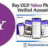 Buy Old Yahoo Phone Verified Accounts