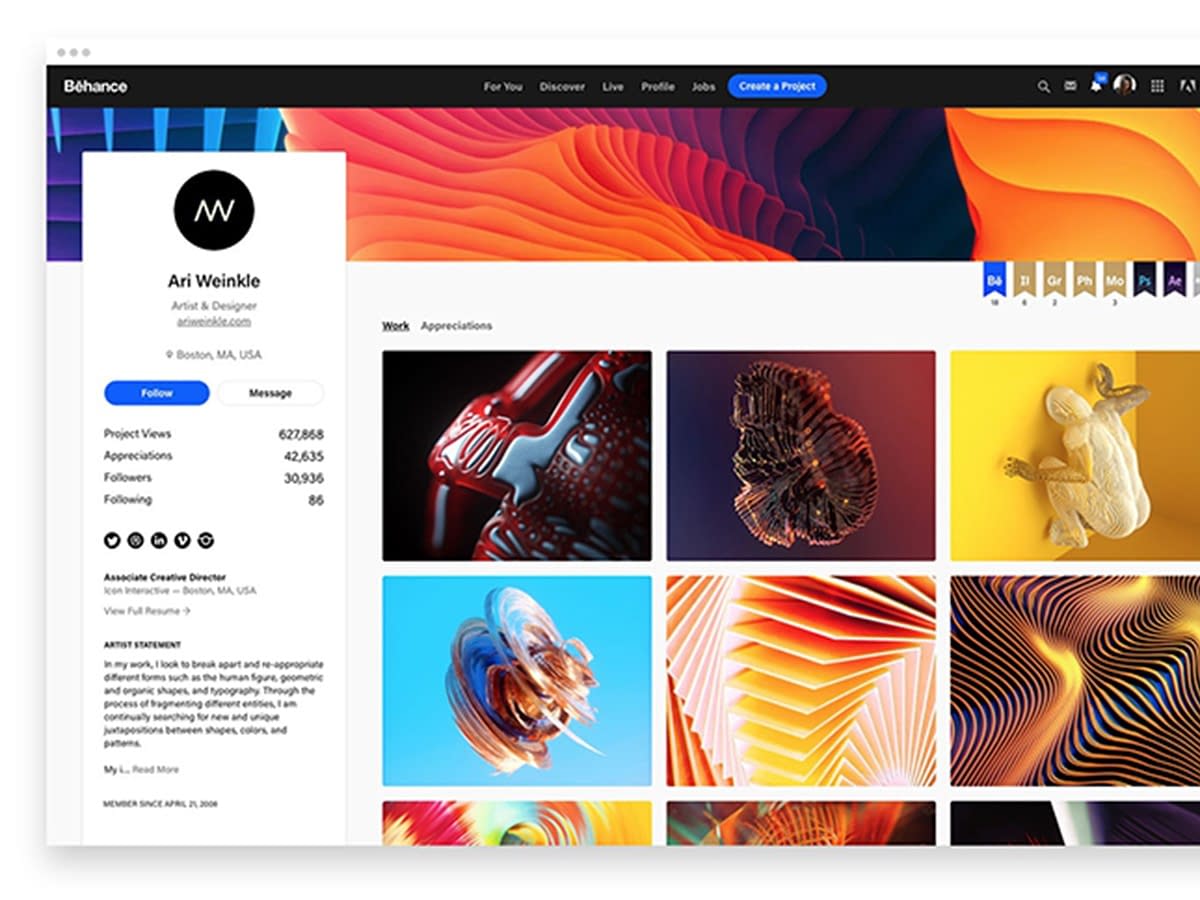 Buy Behance Services