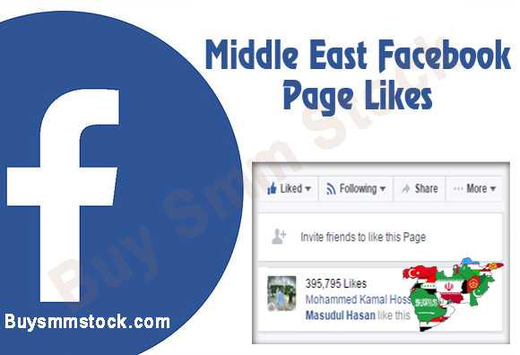 Buy Middle East Facebook Page Likes