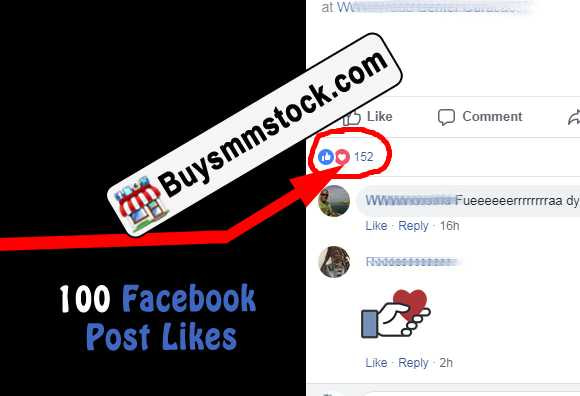 Buy 100 Facebook Post Likes
