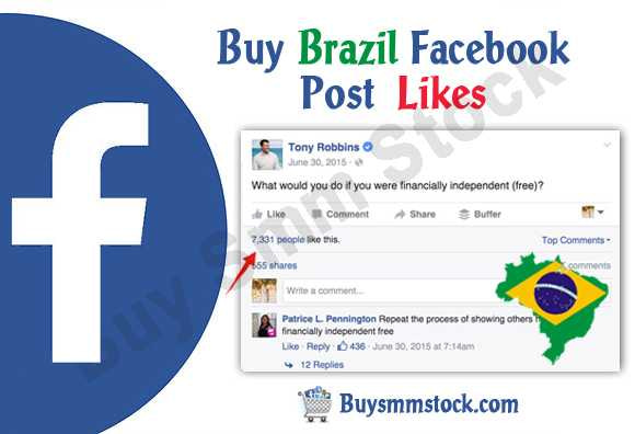 Buy Brazil Facebook post Likes