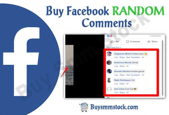 Buy Facebook RANDOM Comments