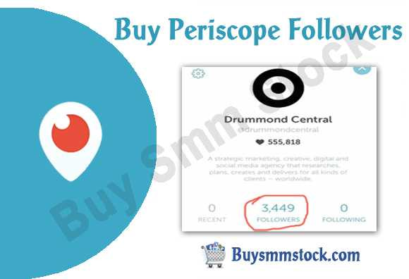 Buy Periscope Followers