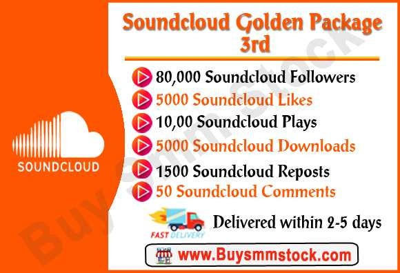 Buy Soundcloud Golden Package 3rd
