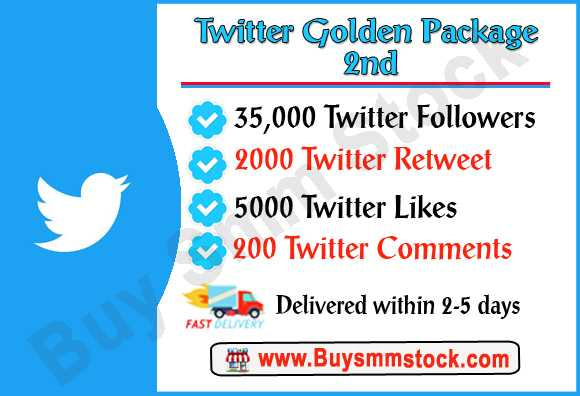 Buy Twitter Golden Package 2nd