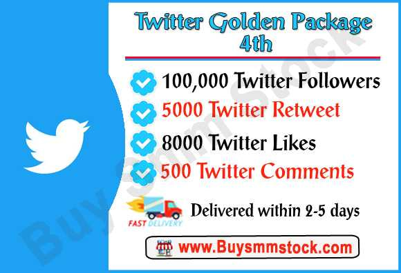 Buy Twitter Golden Package 4th
