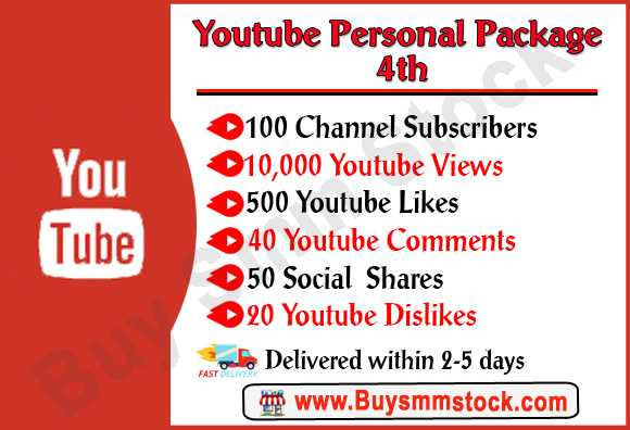 Buy Youtube Personal Package 4th