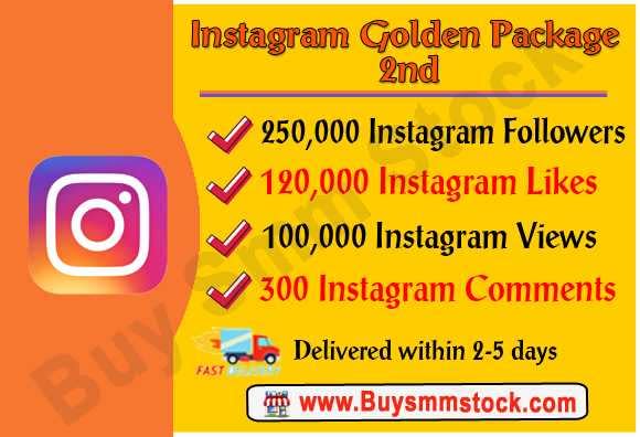 Buy Instagram Golden Package 2nd