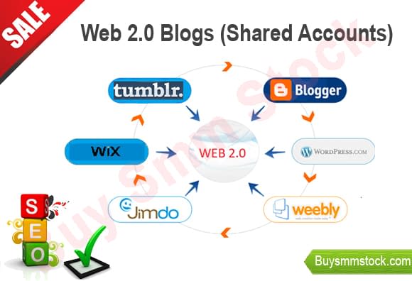 Web 2 0 blogs (Shared accounts)