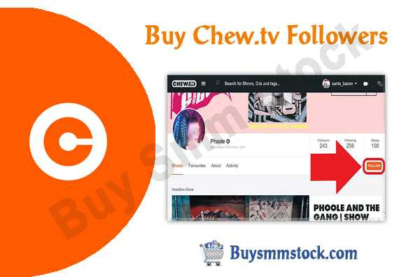 Buy Chew.tv Followers