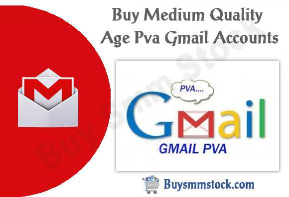 Medium Quality Old PVA Gmail Accounts