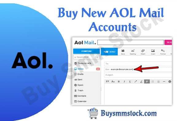 Buy New AOL Mail accounts
