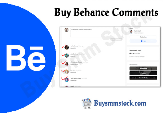 Buy Behance Comments