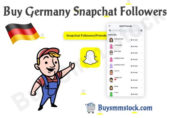 Buy Germany Snapchat Followers