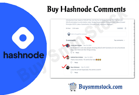 Buy Hashnode Comments