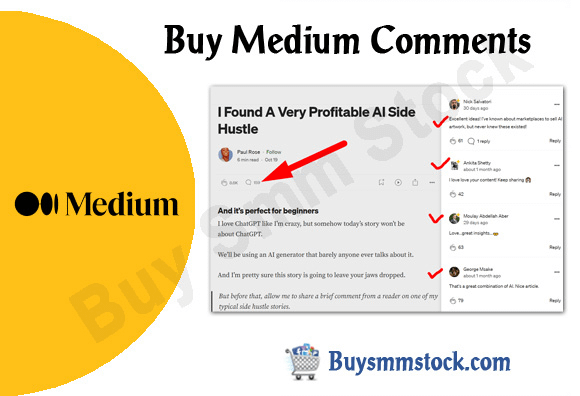 Buy Medium Comments