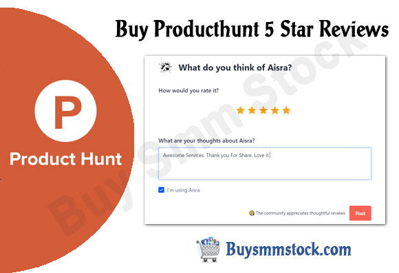 Buy Producthunt 5 Star Reviews