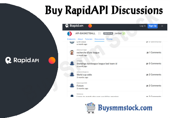 Buy RapidAPI Discussions