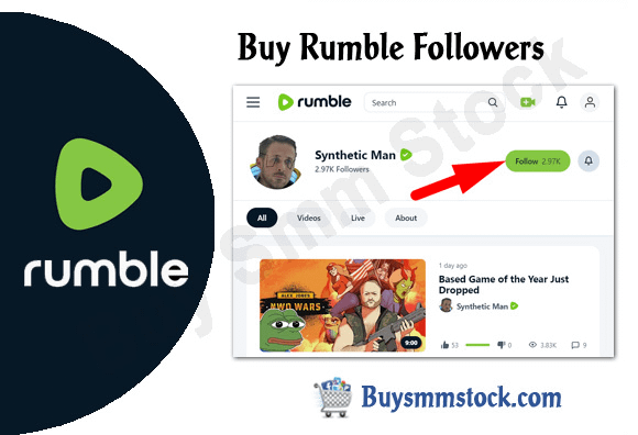 Buy Rumble Followers