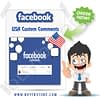 Buy Facebook USA Custom Comments