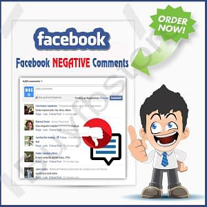 Buy Facebook NEGATIVE Post Comments