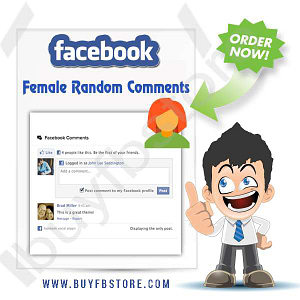 Buy Facebook Female Random Comments
