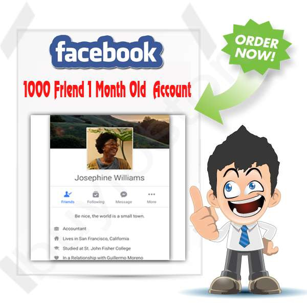 Buy 1000 Friend 1 Month Old Facebook Account