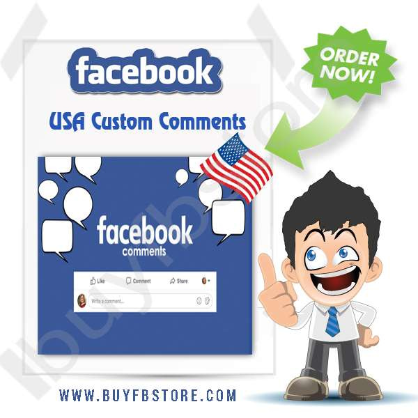 Buy Facebook USA Custom Comments